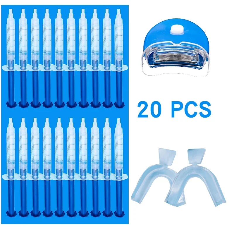 VelmoraWhite® Advanced Whitening Kit (LED + Gel System)