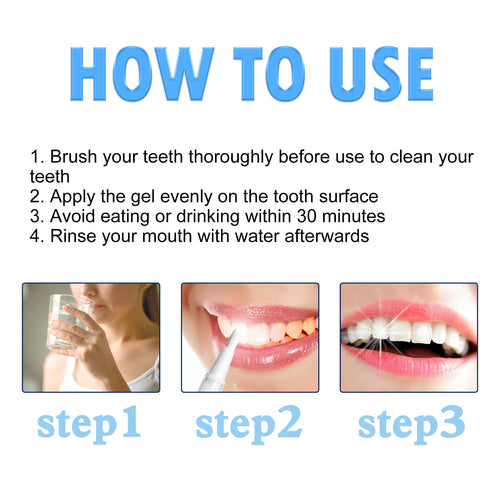 VelmoraWhite® Instant Teeth Whitening Pen For Sensitive Teeth